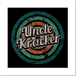 Uncle Kracker // Retro Circle Crack Vintage Posters and Art